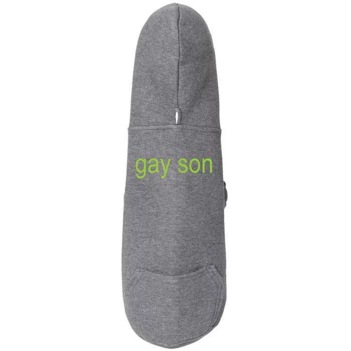 Gay Son Brat Xcx Dark Humor Joke 365 Partygirl Doggie 3-End Fleece Hoodie