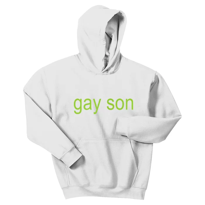 Gay Son Brat Xcx Dark Humor Joke 365 Partygirl Kids Hoodie