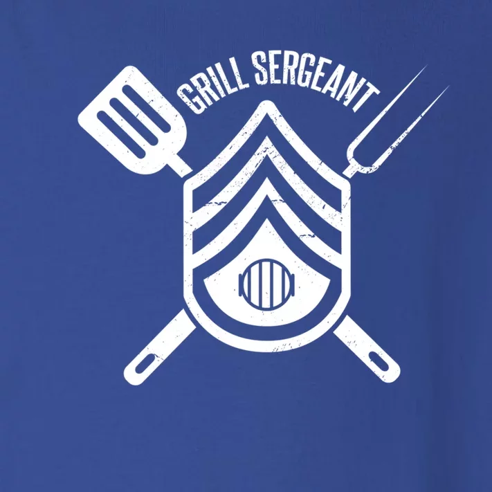 Grill Sergeant Bbq Steak Meat Lovers Chef Dads Gift Toddler Long Sleeve Shirt