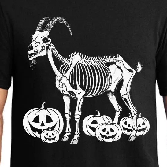 Goat Skeleton Birthday Halloween Pajama Set