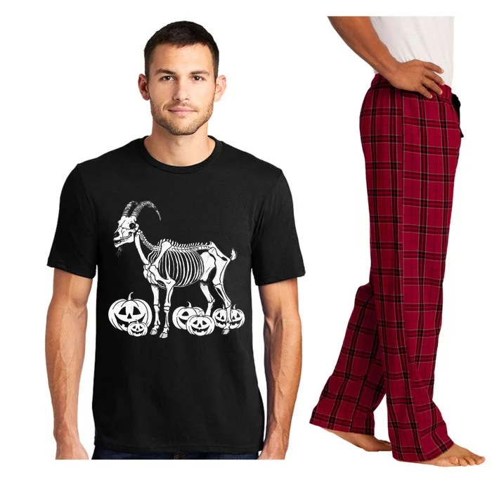 Goat Skeleton Birthday Halloween Pajama Set