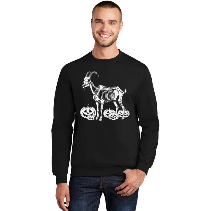 Goat Skeleton Birthday Halloween Tall Sweatshirt