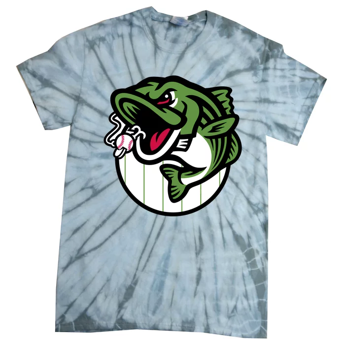 Gwinnett Stripers Baseball Angry Striped Bass Fishing For Baseball Fans Tie-Dye T-Shirt