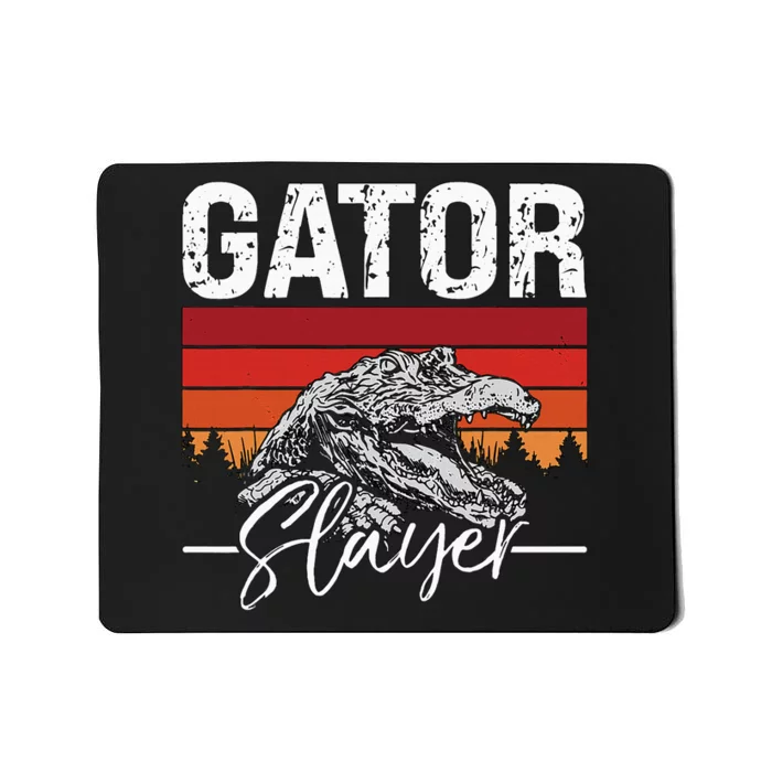 Gator S.L.A.Y.E.R Crocodiles Gator Hunting Alligator Hunting Mousepad