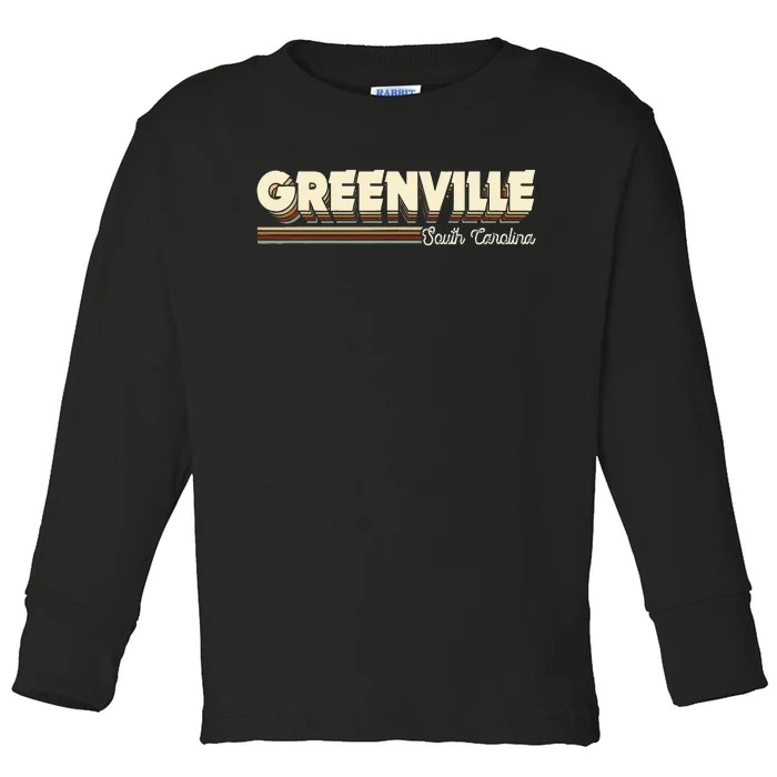 Greenville South Carolina Sc Gifts Souvenirs Toddler Long Sleeve Shirt