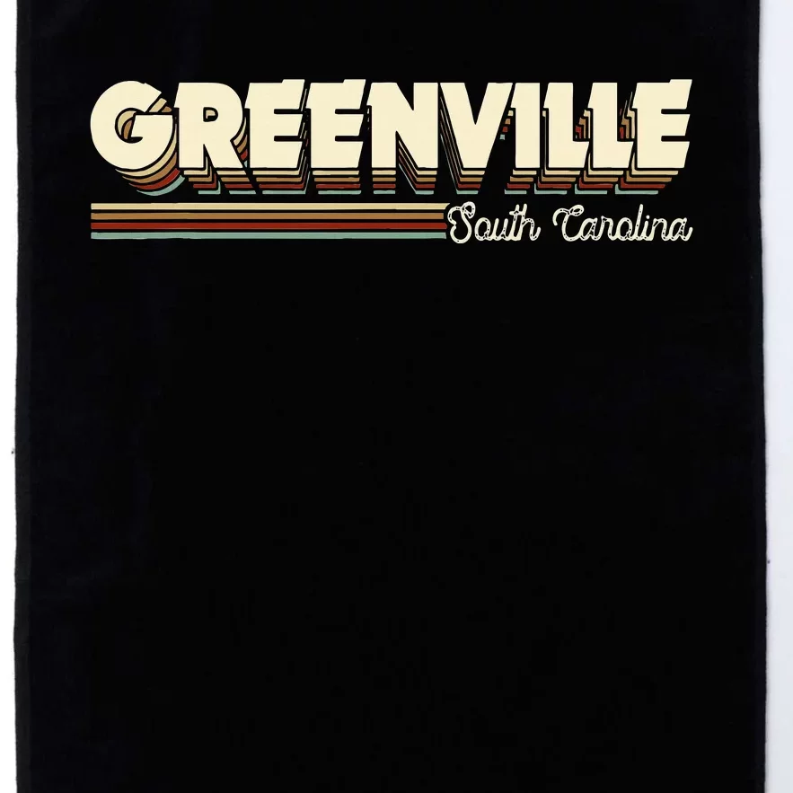 Greenville South Carolina Sc Gifts Souvenirs Platinum Collection Golf Towel