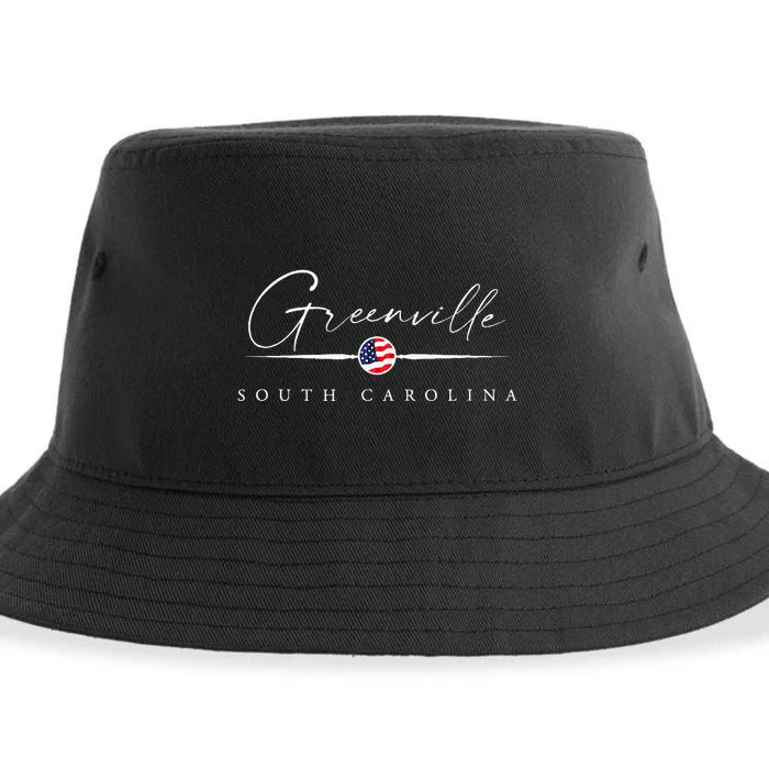 Greenville South Carolina Sustainable Bucket Hat