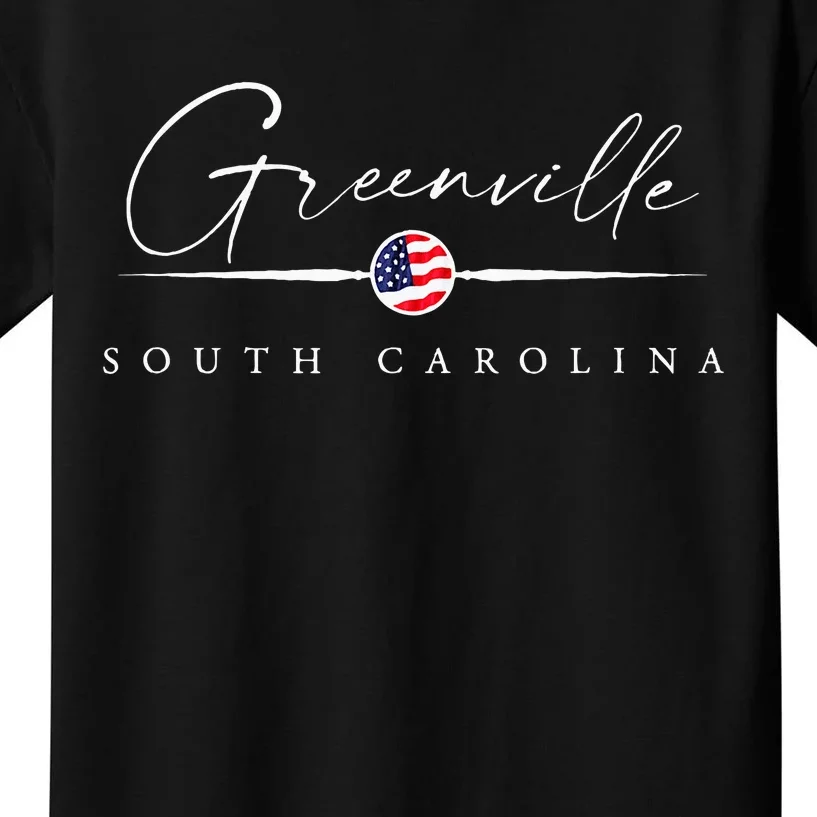 Greenville South Carolina Kids T-Shirt