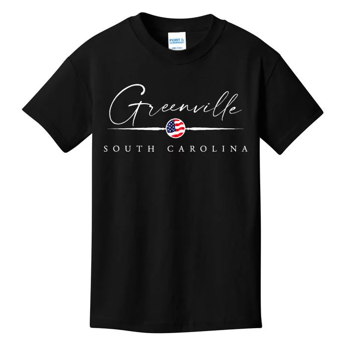 Greenville South Carolina Kids T-Shirt