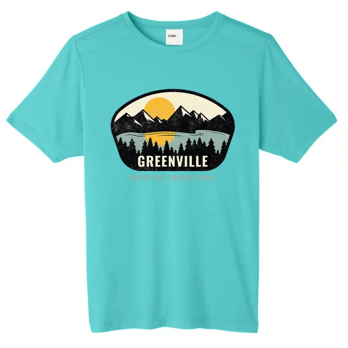 Greenville South Carolina Sc Vacation Souvenir ChromaSoft Performance T-Shirt