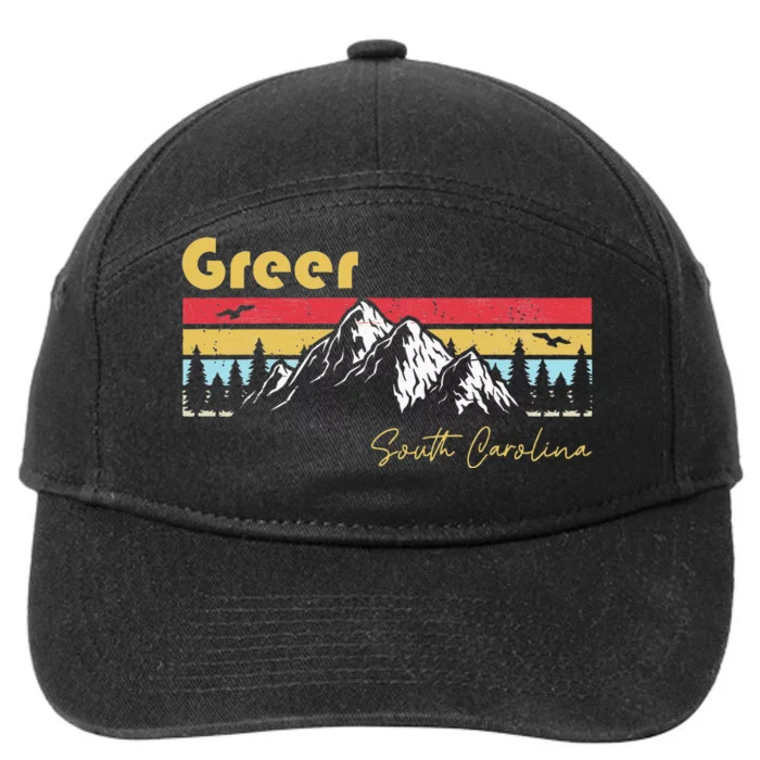 Greer South Carolina Roots Hometown 7-Panel Snapback Hat