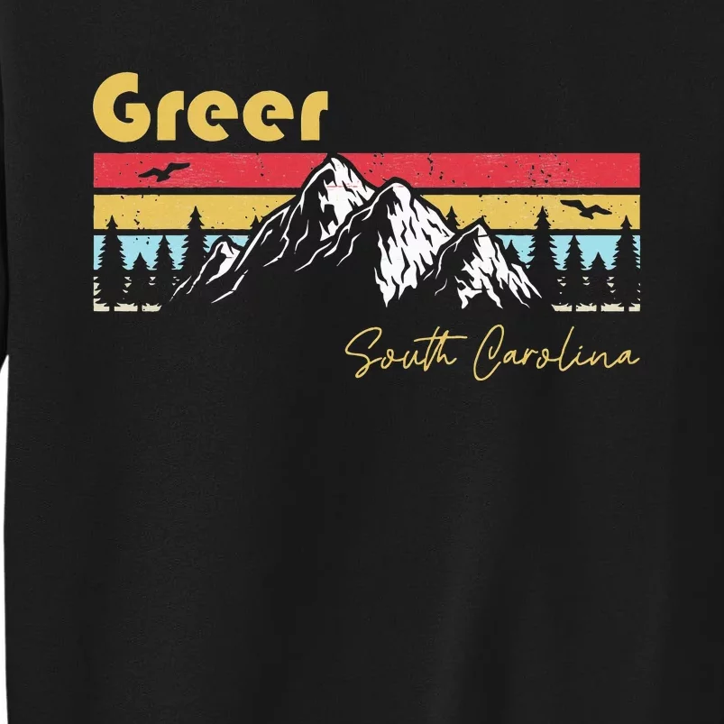 Greer South Carolina Roots Hometown Tall Sweatshirt