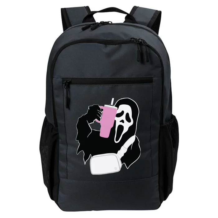 Ghostface Stanley Cup Tumbler Belt Bag Ghostface Sweater Halloween Daily Commute Backpack