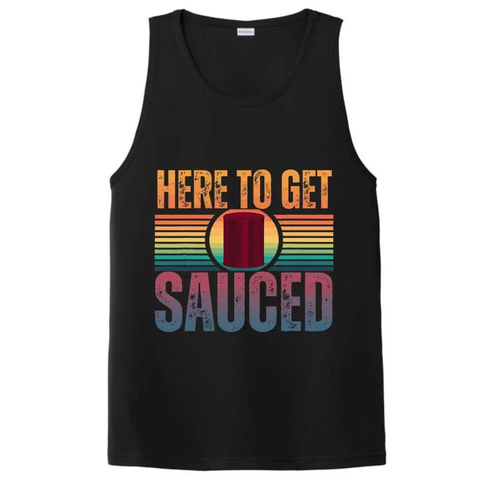 getting sauced cranberry getting sauced Performance Tank