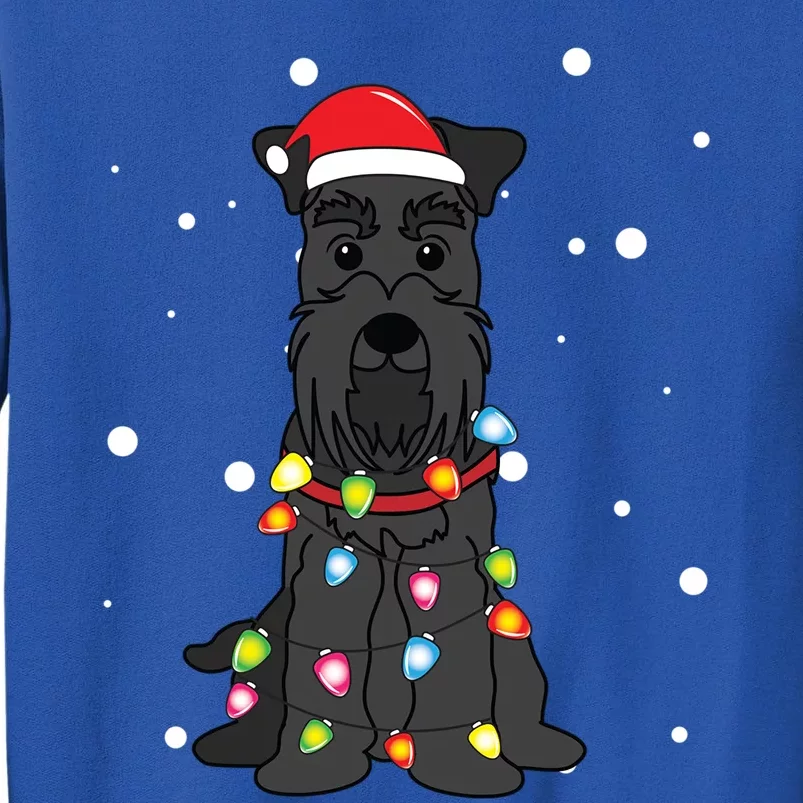 Giant Schnauzer Christmas Mom Dad Dog Gift Tall Sweatshirt