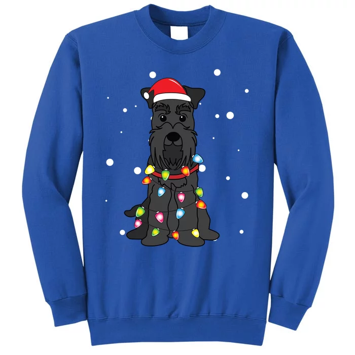 Giant Schnauzer Christmas Mom Dad Dog Gift Tall Sweatshirt