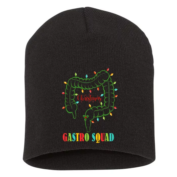 Gastro Squad Christmas Holiday Season Short Acrylic Beanie