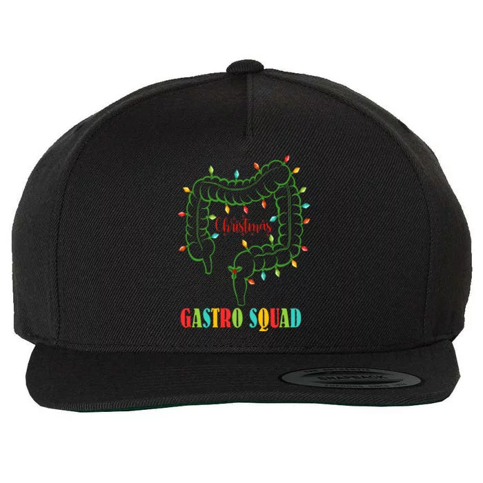 Gastro Squad Christmas Holiday Season Wool Snapback Cap