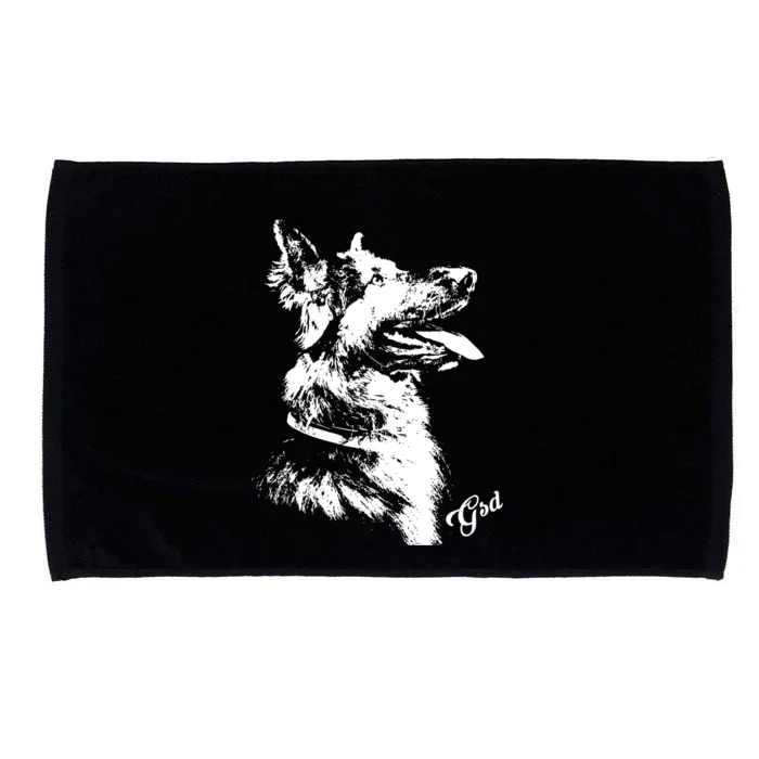 Ger Shepherd Cool Gift Gsd Cool Gift Gsd Lover Gift Microfiber Hand Towel