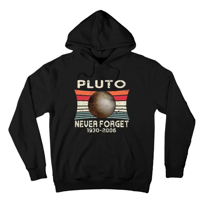 Geek School Chemist Teacher scientific Pluto never forget Tall Hoodie