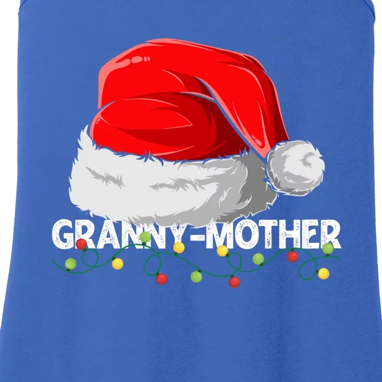 Grannymother Santa Christmas Family Matching Pajamas Mama Cool Gift Ladies Essential Tank