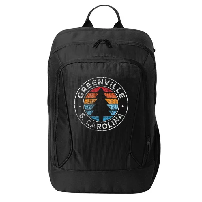 Greenville South Carolina Sc Vintage City Backpack