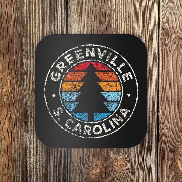 Greenville South Carolina Sc Vintage Coaster