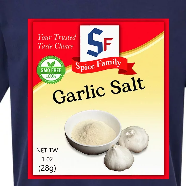 Garlic Salt Condiment Costume Holiday Spice Group Costumes Sueded Cloud Jersey T-Shirt