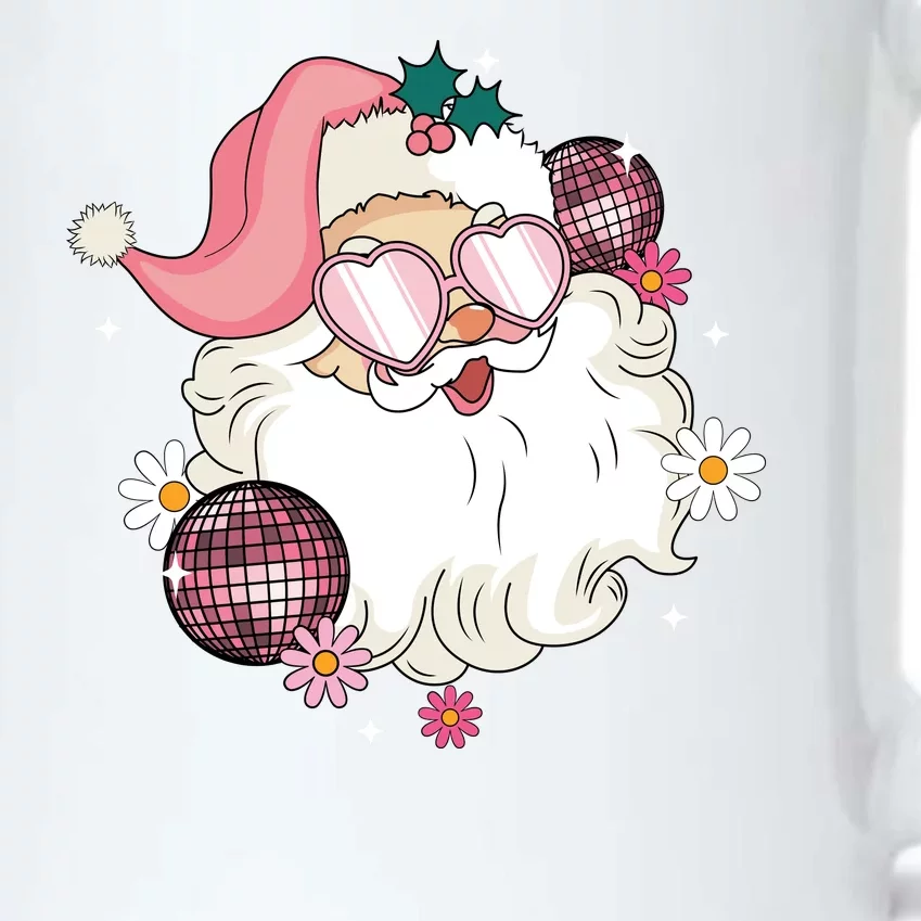 Groovy Santa Claus Disco Christmas Holiday Black Color Changing Mug