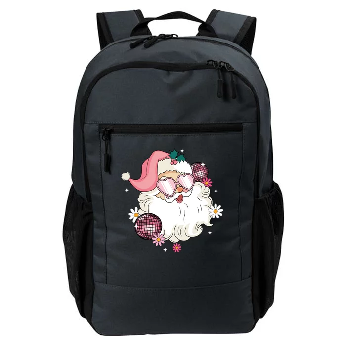 Groovy Santa Claus Disco Christmas Holiday Daily Commute Backpack