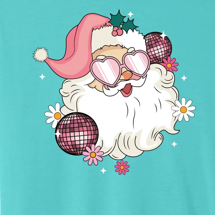 Groovy Santa Claus Disco Christmas Holiday ChromaSoft Performance T-Shirt