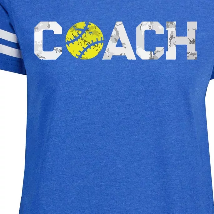 Gifts Softball Coaches Appreciation Softball Coach Enza Ladies Jersey Football T-Shirt