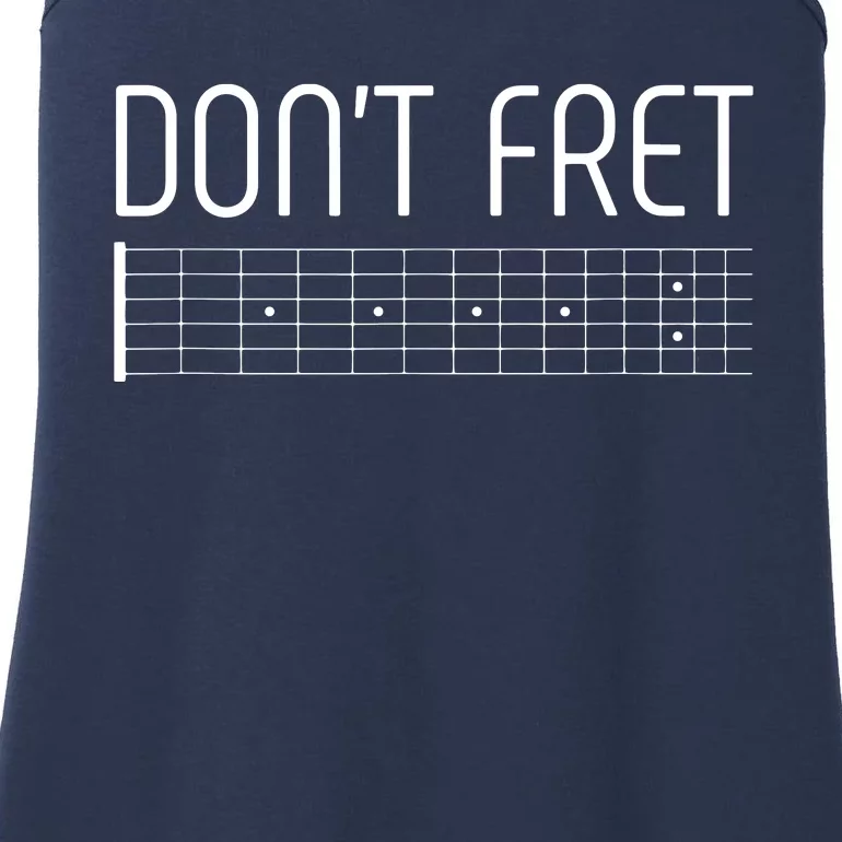 Guitar Shirts Dont Fret Ladies Essential Tank