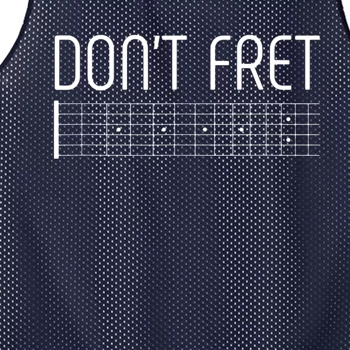 Guitar Shirts Dont Fret Mesh Reversible Basketball Jersey Tank