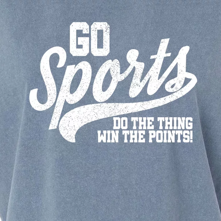 Go Sports Do The Thing Win The Points Garment-Dyed Women's Muscle Tee