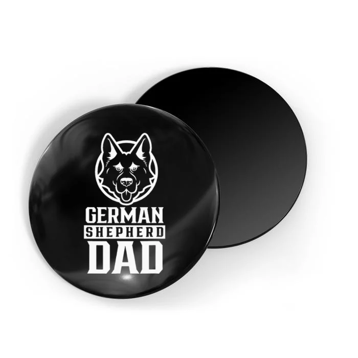 German Shepherd Dad Boy Guy Pet German Sheperd Cute Dog Magnet