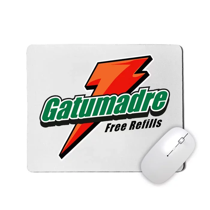 Gatumadre Sports Drink Parody Funny Mexican Mousepad