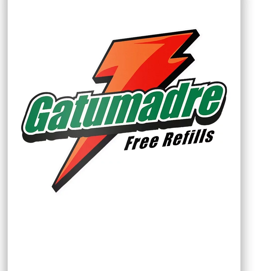 Gatumadre Sports Drink Parody Funny Mexican Poster