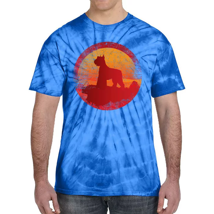 Giant Schnauzer Dog Breed Tie-Dye T-Shirt