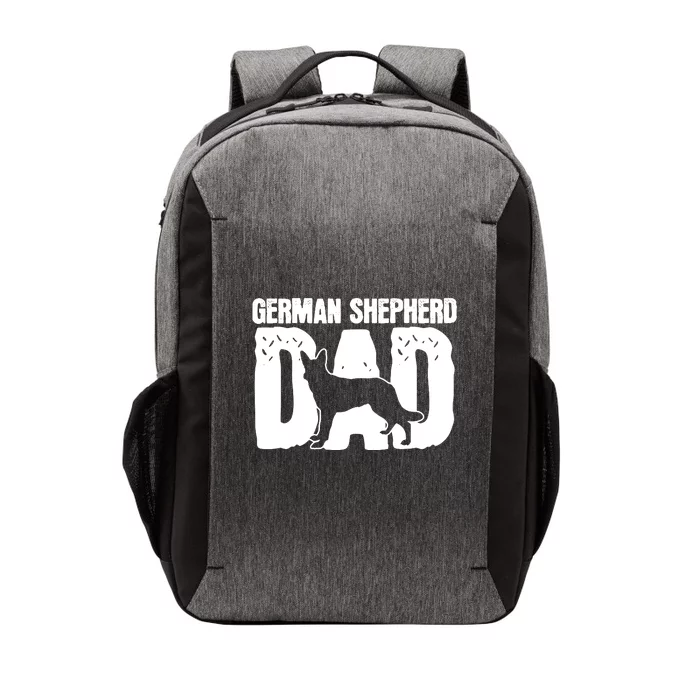 German Shepherd Dad Dog Lover Fathers Day Vector Backpack