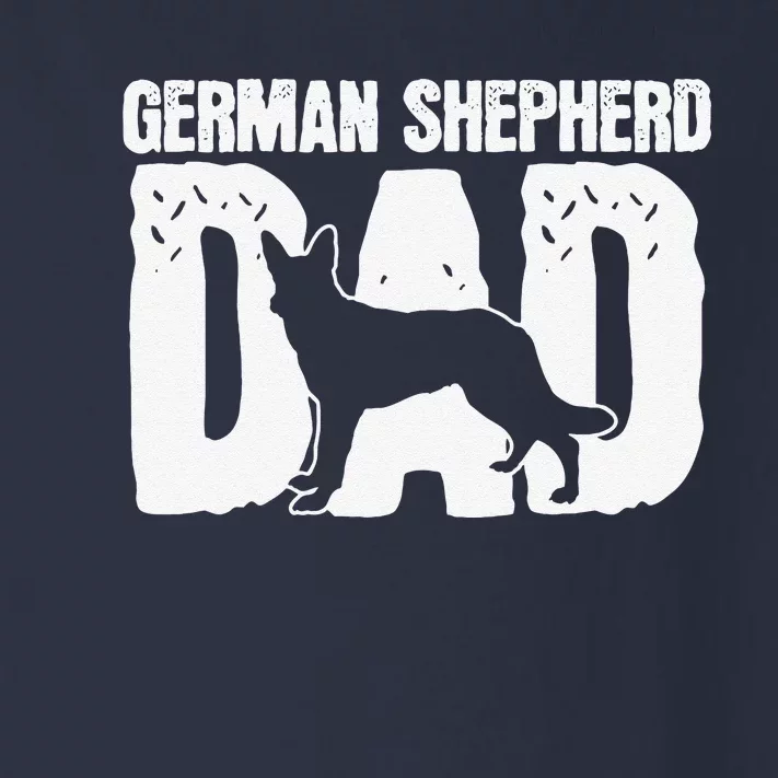 German Shepherd Dad Dog Lover Fathers Day Toddler Long Sleeve Shirt