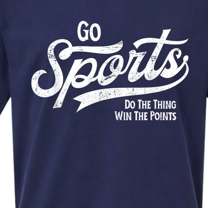 Go Sports Do The Thing Win The Points Sueded Cloud Jersey T-Shirt