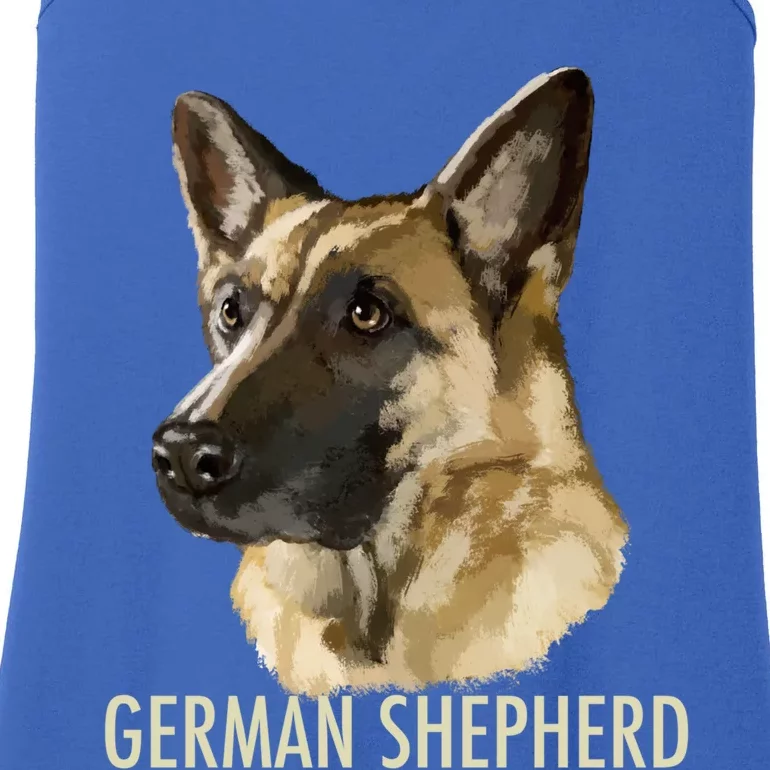 Ger Shepherd Dog Gift Ladies Essential Tank