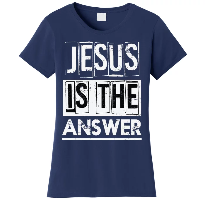 God Savior Devotee Christian Gift Jesus Women's T-Shirt