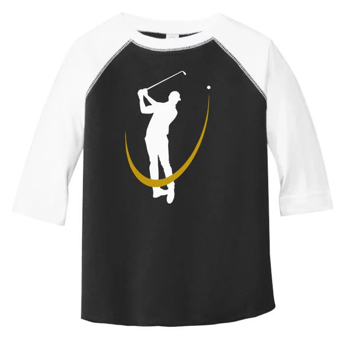 Golf Shot De Golfeur Le Golf Toddler Fine Jersey T-Shirt