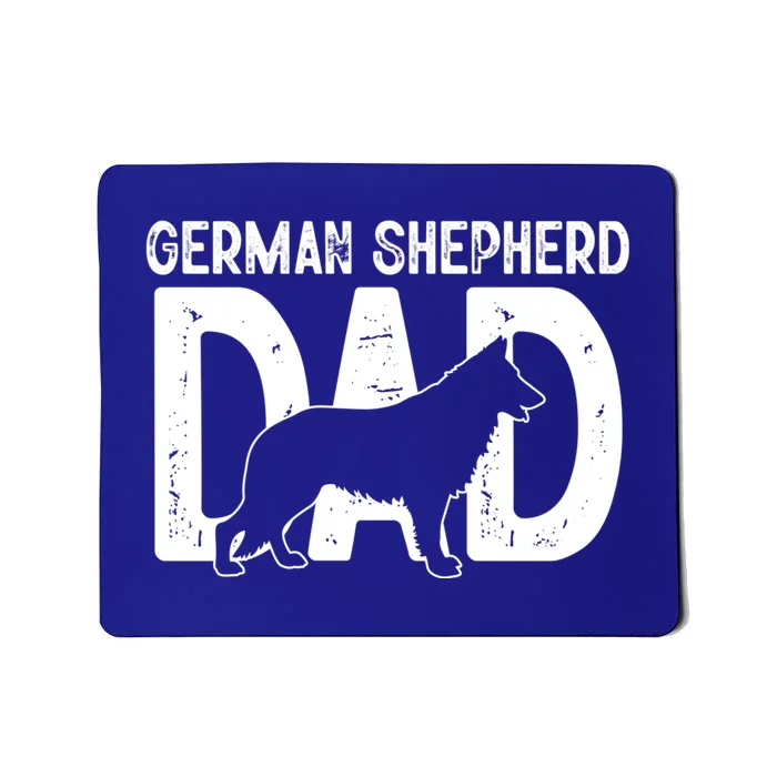 Ger Shepherd Dog Lover Funny Cute Puppy Dad Father Great Gift Mousepad