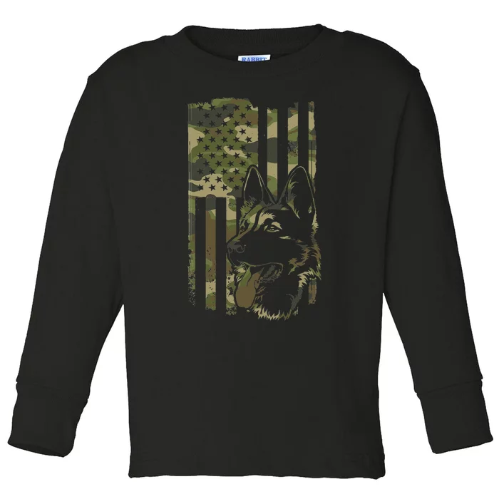 German Shepherd Dog Lover Shepherd Toddler Long Sleeve Shirt