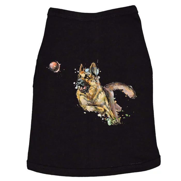 German Shepherd Dog Dogs Doggie Tank