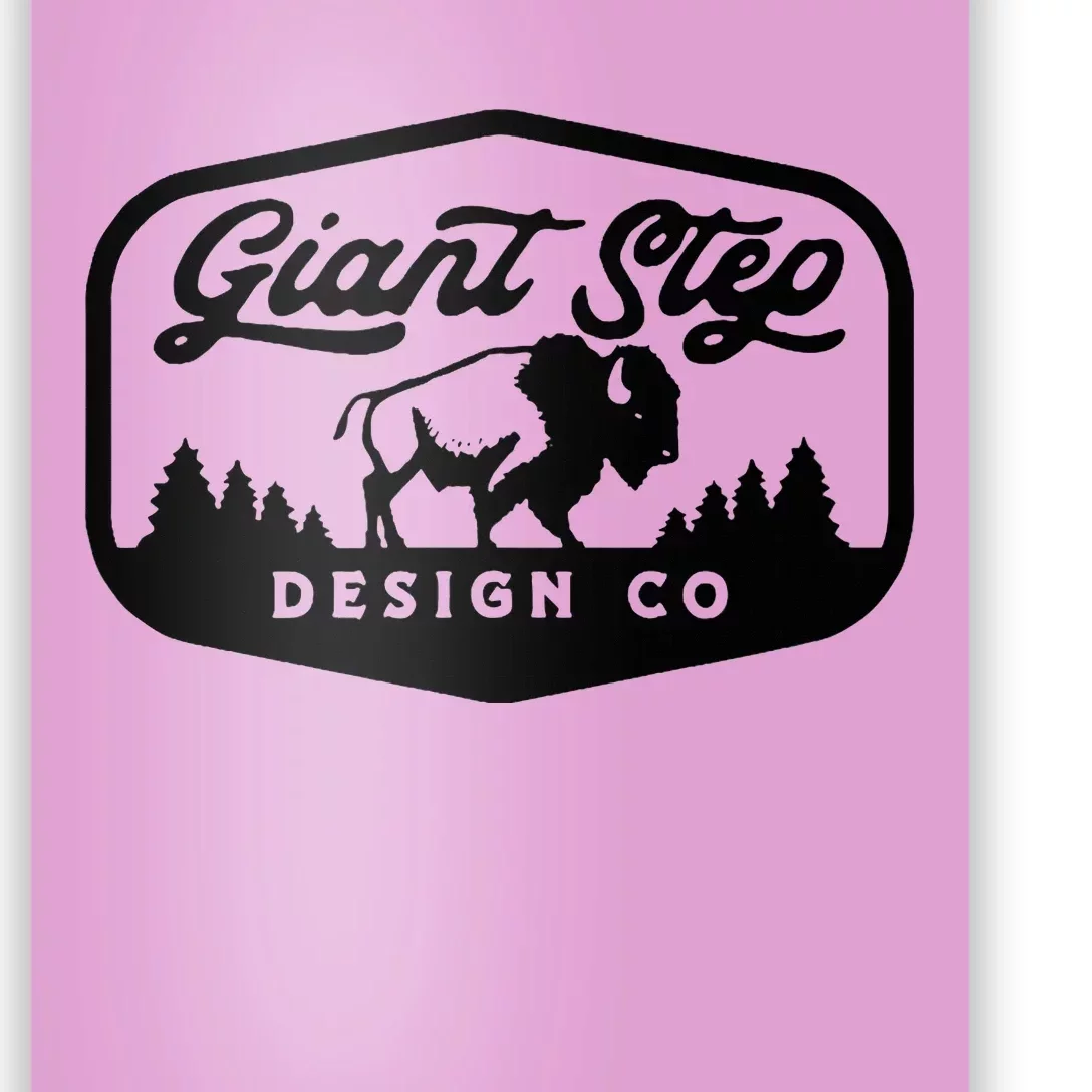 Giant Step Design Bison Poster