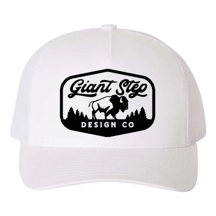 Giant Step Design Bison Yupoong Adult 5-Panel Trucker Hat